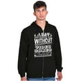 thumbnail image 1 of A Day Without Video Games Zip Up Hoodie Men's Women's Brisco Brands S, 1 of 6
