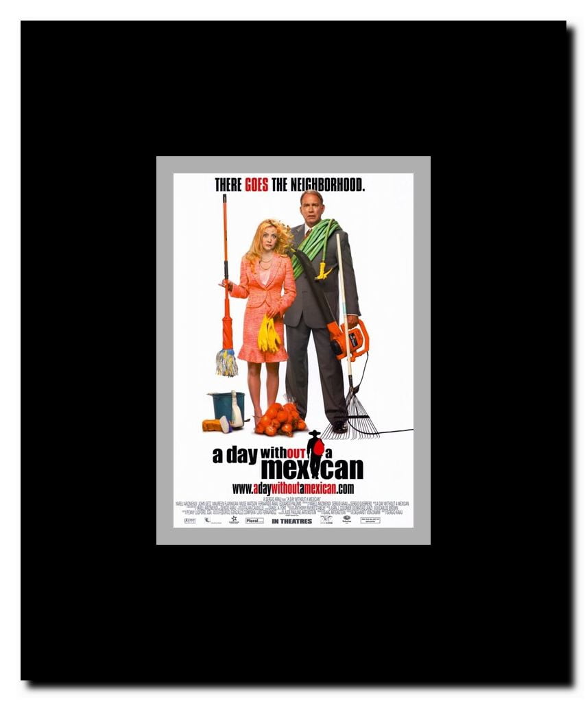 A Day Without a Mexican Framed Movie Poster