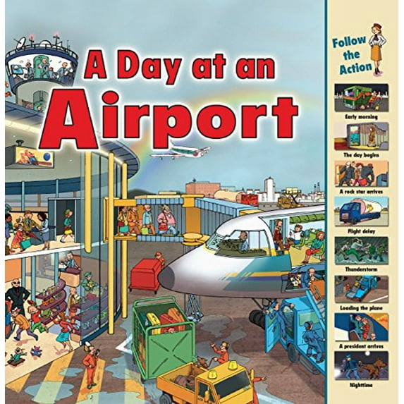 Pre-Owned A Day at an Airport (Paperback) 1580138012 9781580138017
