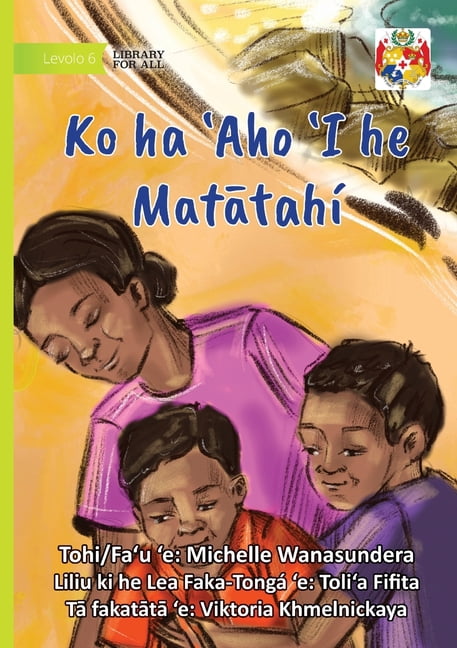 A Day at the Beach - Ko ha 'Aho 'I he Matātahí, (Paperback)