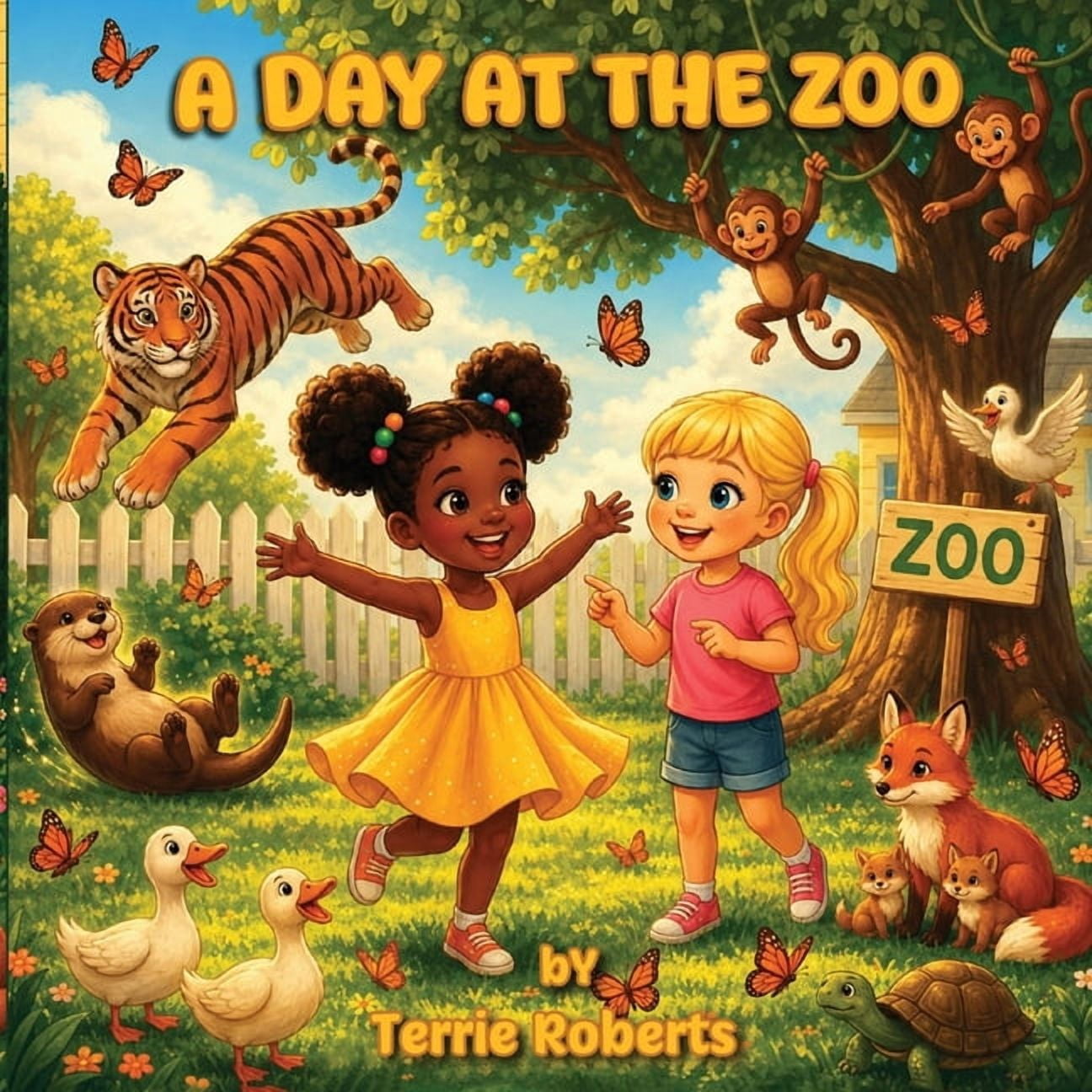 A Day at the Zoo, (Paperback)