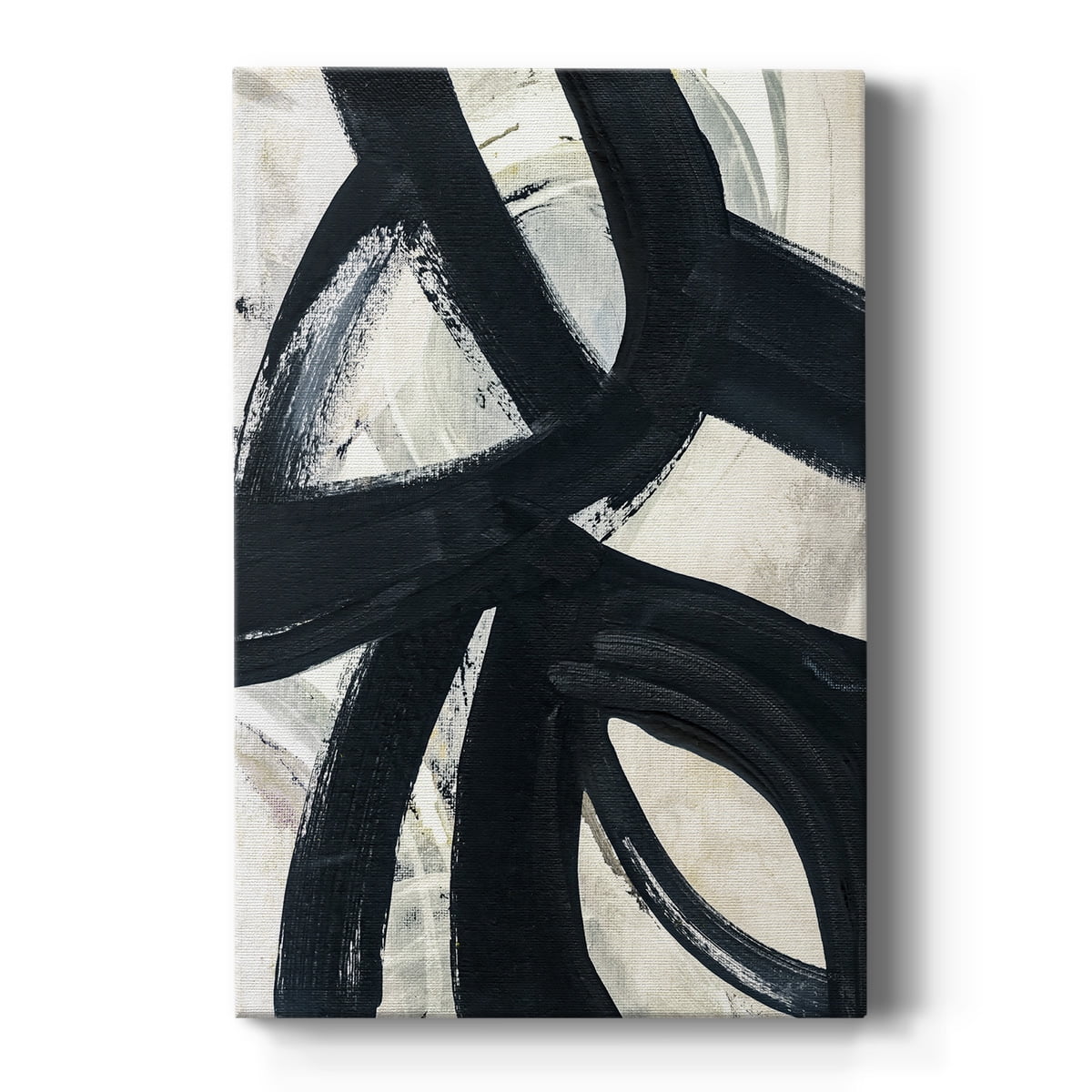 A Day in Brooklyn Modern Cityscape Wall Art, Premium Gallery Wrapped Canvas - Ready to Hang