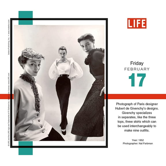 A Day in LIFE 2023 Boxed Daily Desk Calendar: The LIFE Picture Collection