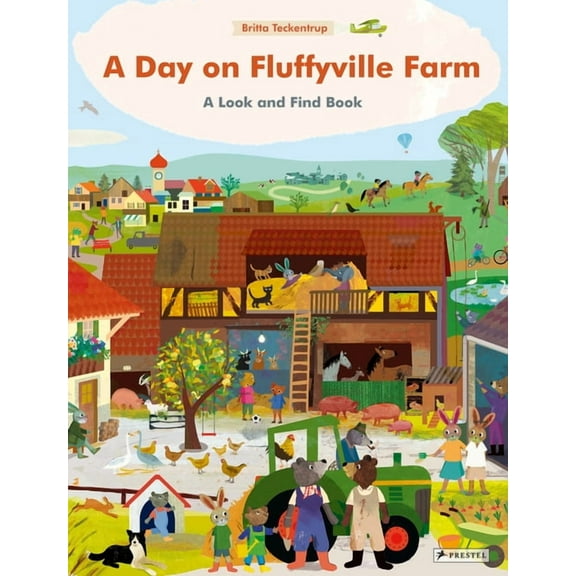 A Day on Fluffyville Farm: A Look and Find Book, (Board Book)