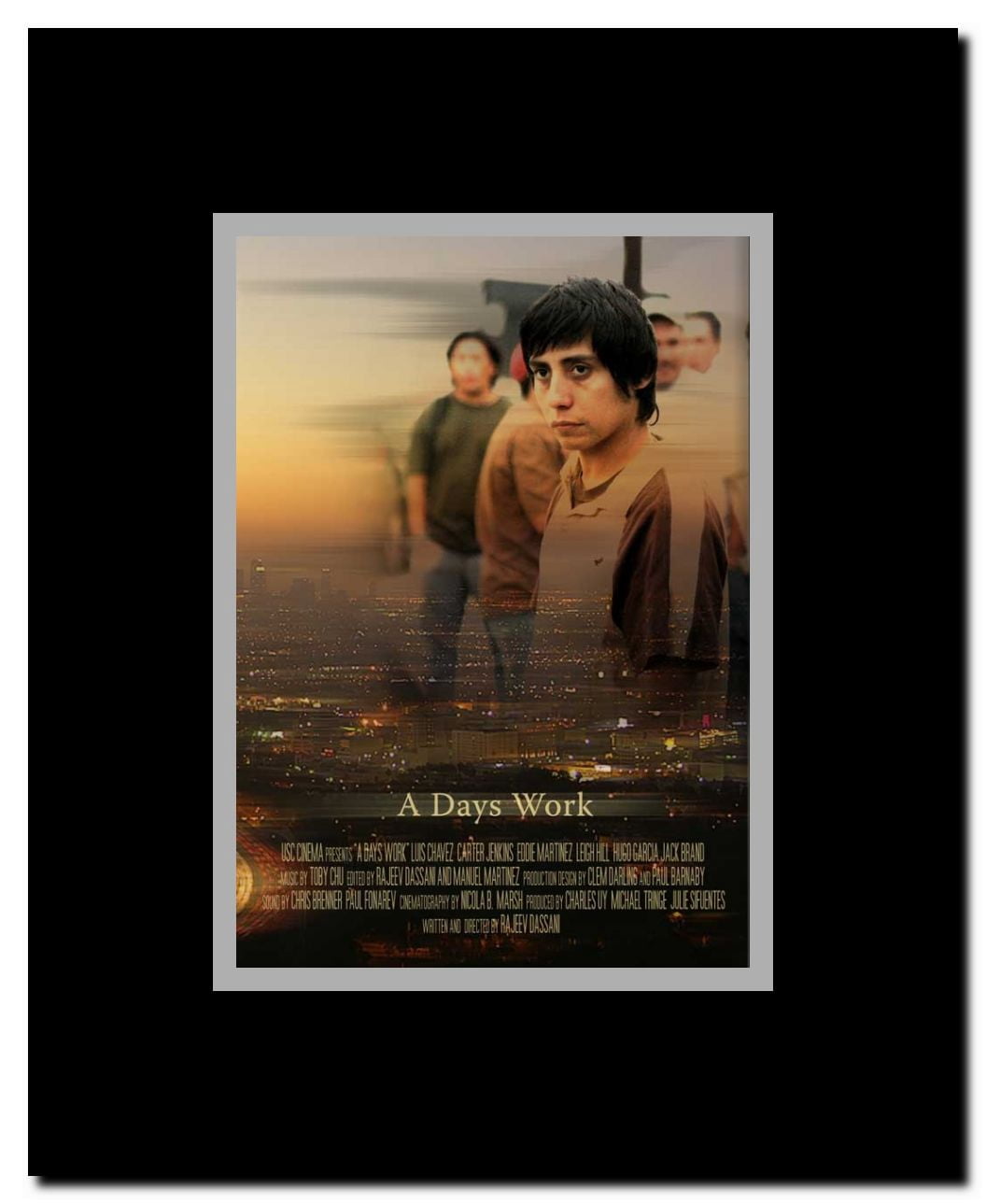 A Day's Work Framed Movie Poster