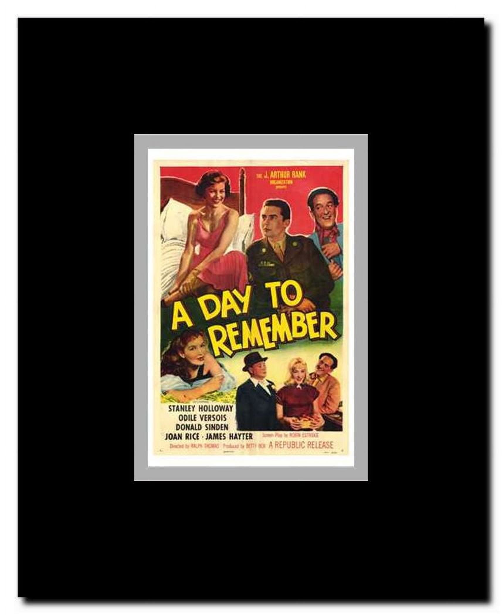 A Day to Remember Framed Movie Poster