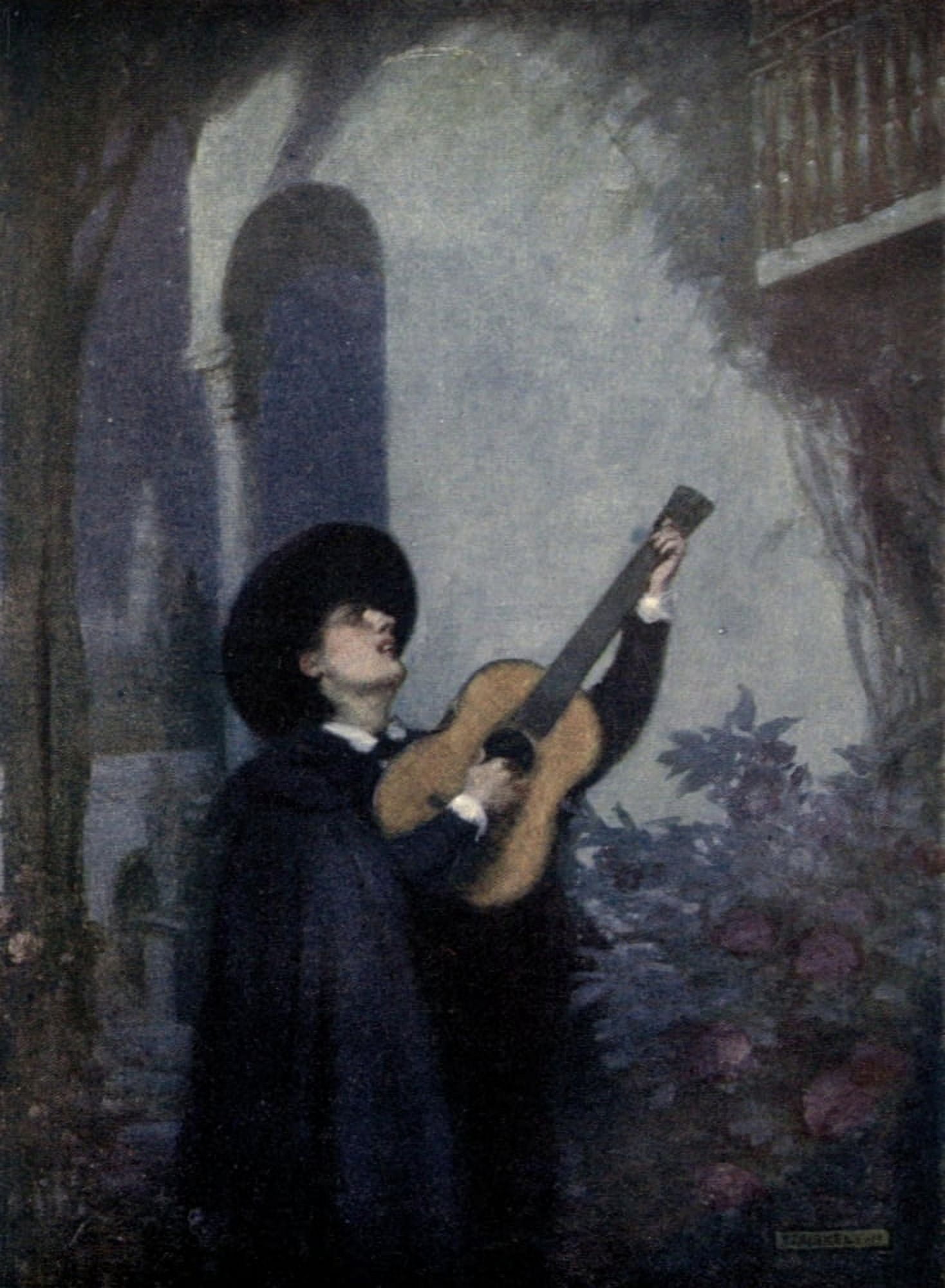 A Day with Tschaikovsky 1900 Don Juans serenade Canvas Art - Unknown (18 x 24)