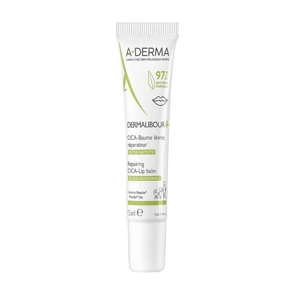 A-Derma Dermalibour+ Cica-repairing lip balm 15ml