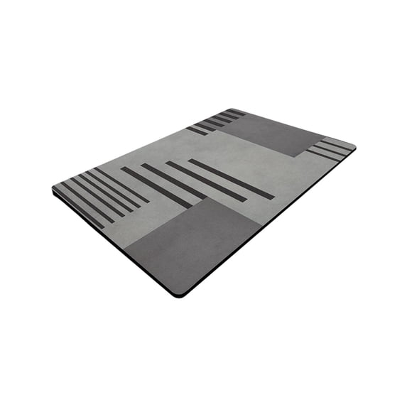 A Diatomaceous Earth Bath Mat Water Absorbing Quick Dry Non Slip For Bathroom And Toilet Floor 20X12Inch Style A