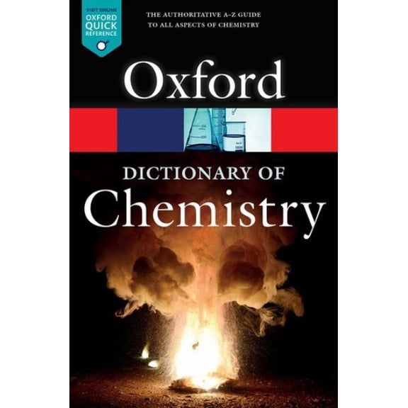 Pre-Owned A Dictionary of Chemistry (Paperback) by Jonathan Law, Richard Rennie