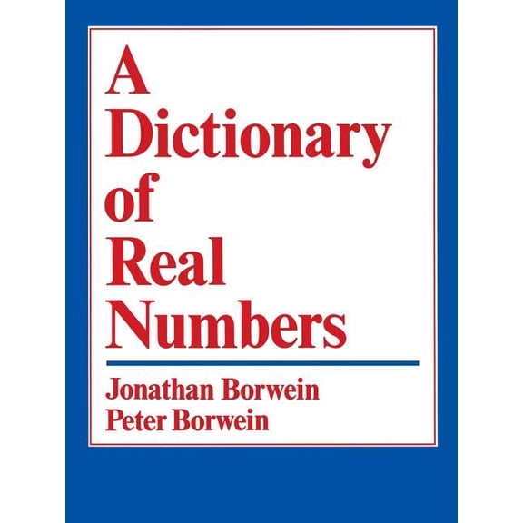 A Dictionary of Real Numbers, (Paperback)