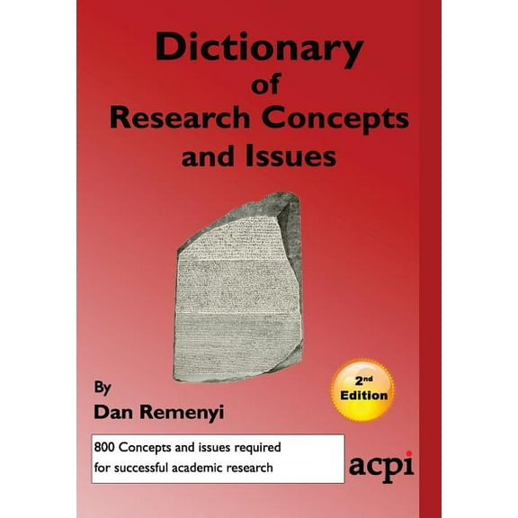 A Dictionary of Research Concepts and Issues - 2nd Ed (Paperback)