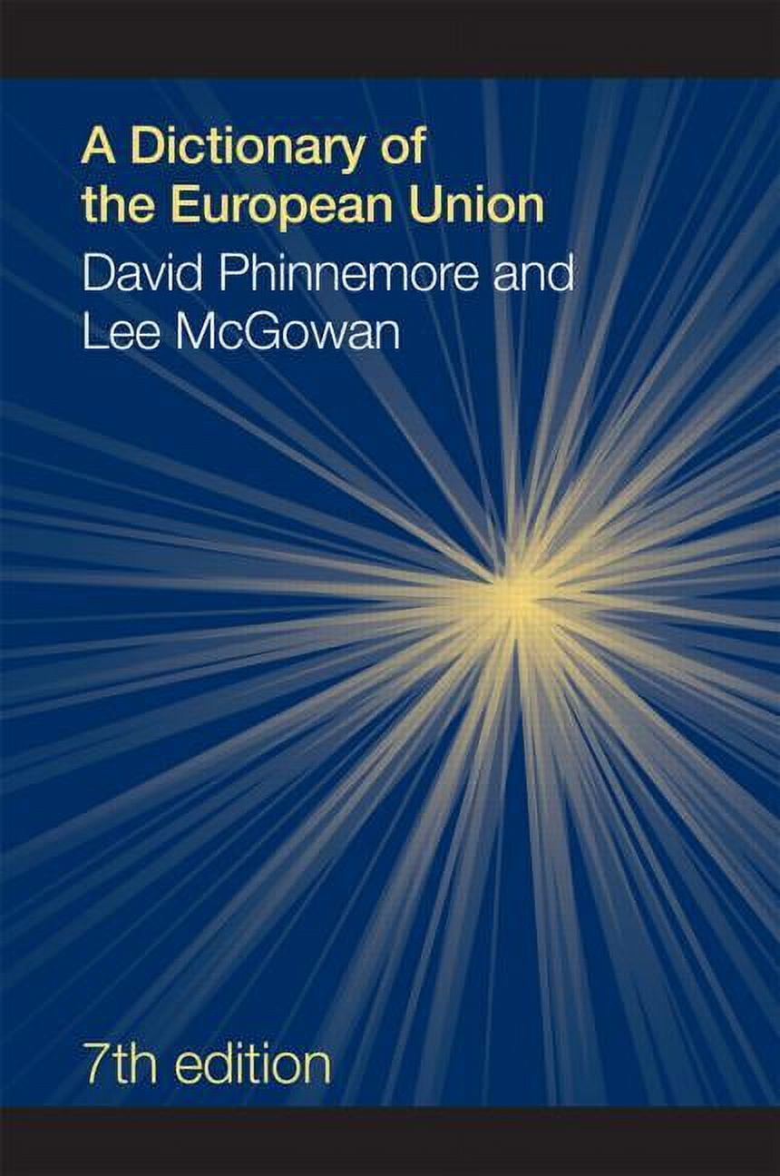 A Dictionary of the European Union, (Hardcover)