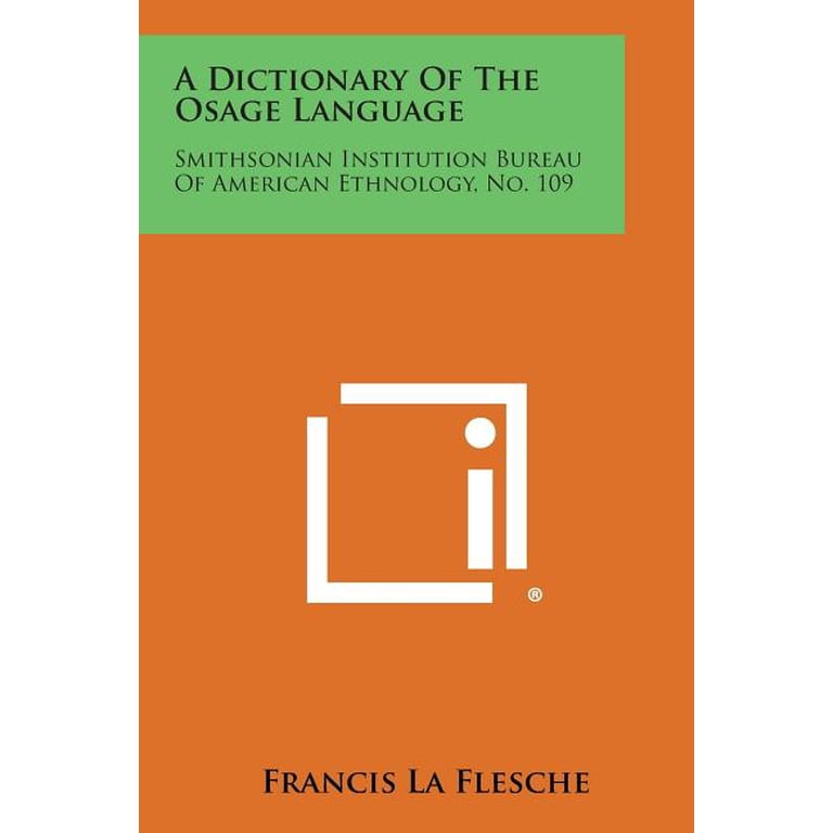 Osage Language Dictionary