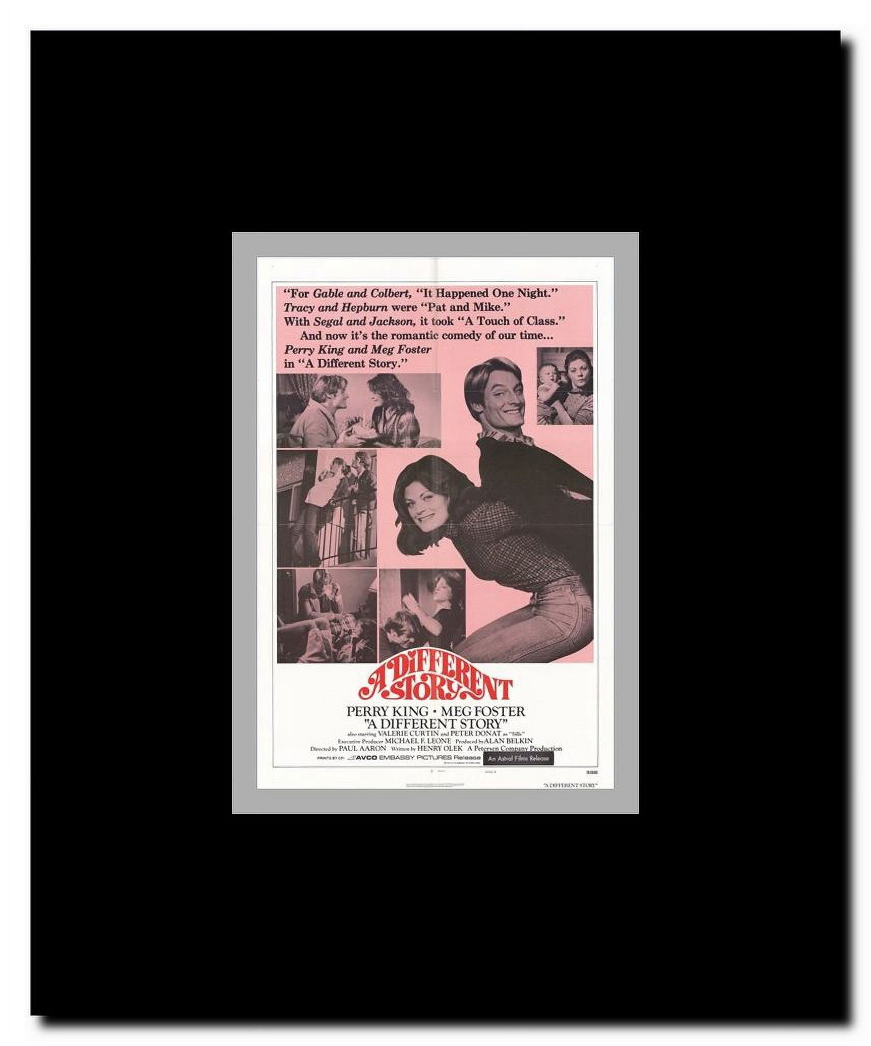 A Different Story Framed Movie Poster