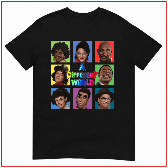 A Different World TV Show Vibe 90s Sitcom Fan Unisex T Shirt Top V80094 Size S- 5XL