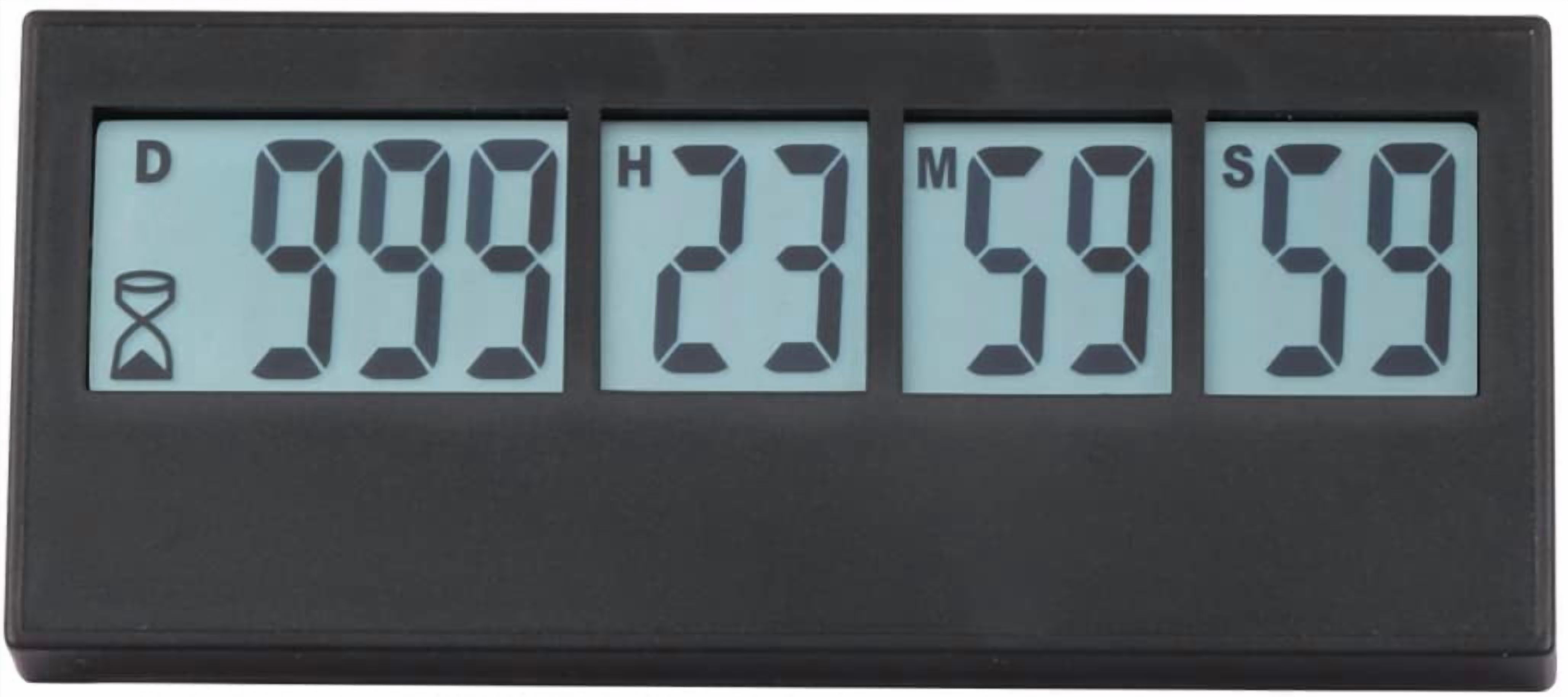 A Digital Countdown Days Timer 999 Days Count Down Timer for Vacation ...