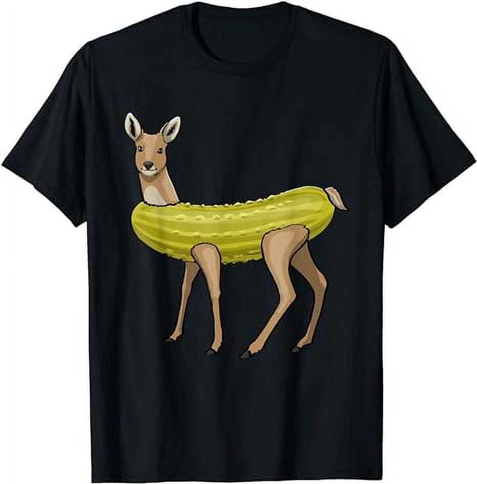 A Dill Doe Funny Women Pickle Deer Love Foodie TShirt