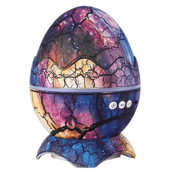 A Dinosaur Egg Star Projector Night Light 4 In 1 Galaxy Light Projection With Music Player For Kids Room A
