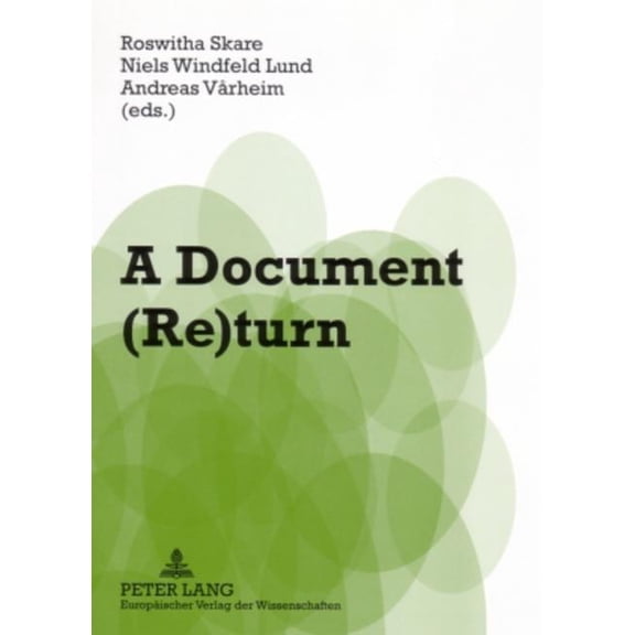 A Document (Re)turn (Paperback)