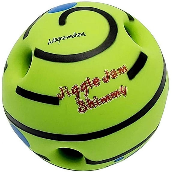 A Dog Named Hank Pet Dogs Large Playing Ball Training Safe Ball Funny Sound Toy Gift