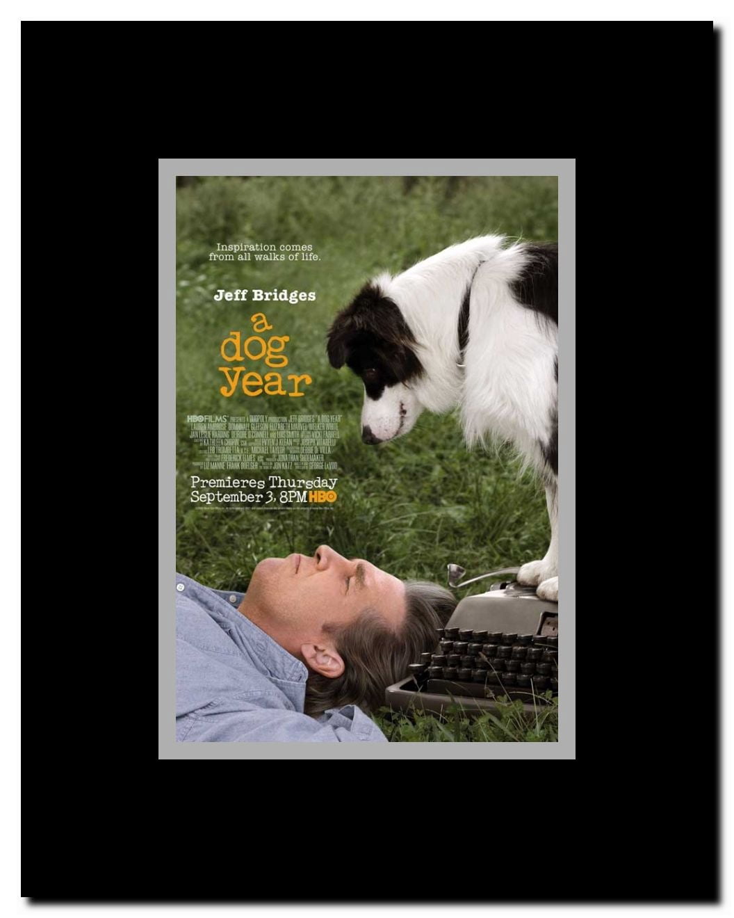 A Dog Year Framed Movie Poster