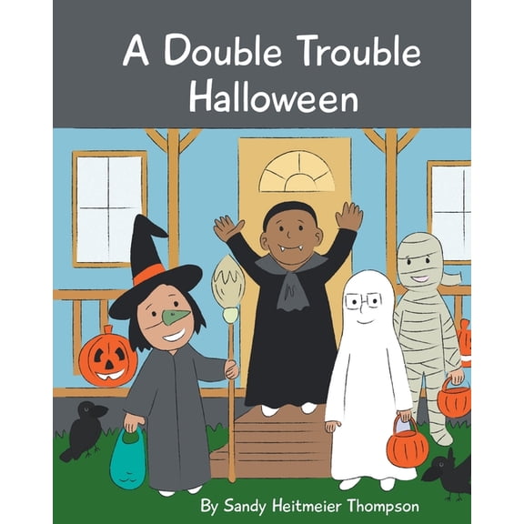 A Double Trouble Halloween, (Paperback)