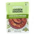thumbnail image 1 of A Dozen Cousins Classic Refried Pinto Beans, 10 oz pouch, 1 of 5
