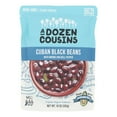 thumbnail image 1 of A Dozen Cousins - Ready to Eat Beans - Cuban Black Beans - 10 oz. Pouch Pack Of 6, 1 of 3