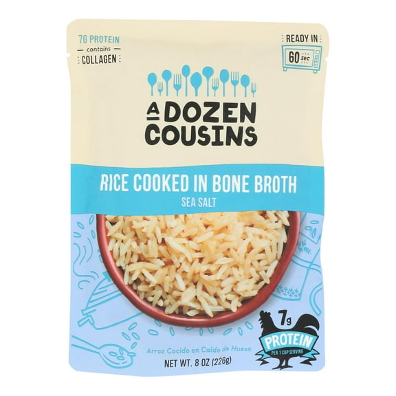 A Dozen Cousins - Rice Sea Salt Rte - Case of 6-8 OZ