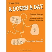A Dozen a Day Book 4 Dozen a Day Songbooks Paperback 0877180288 9780877180289 Edna Mae Burnam