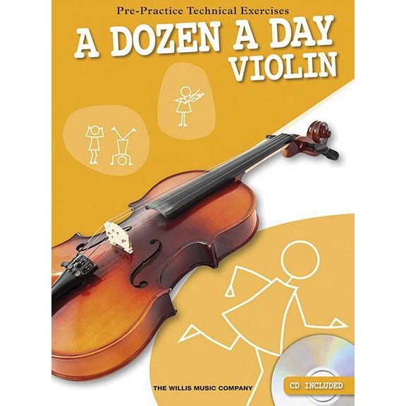 A Dozen a Day - Violin: Pre-Practice Technical Exercises, (Paperback)