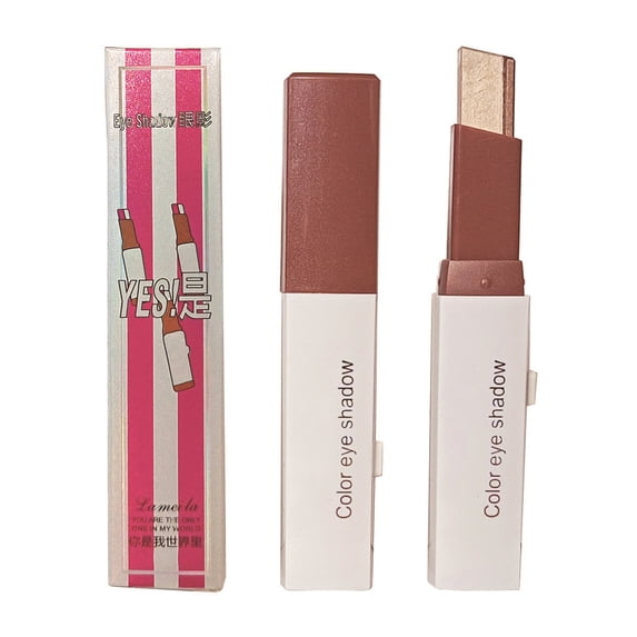 A Dual Color Eyeshadow Stick For Natural Daily Look Pearl Shimmer