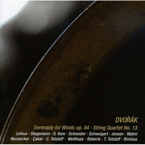A. Dvorak - Wind Serenade & String Quartet - Music & Performance - CD
