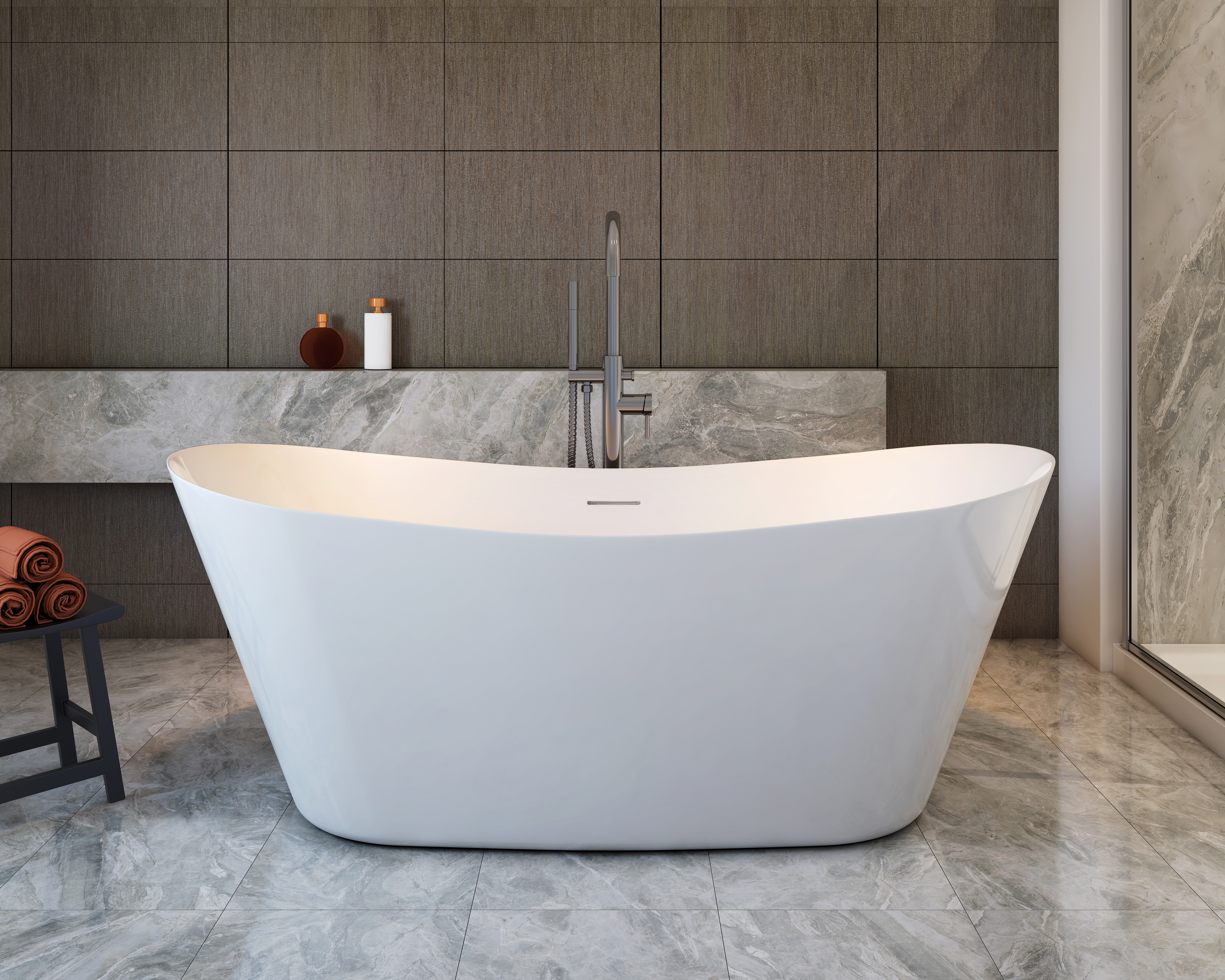 A&E Bath Grace Freestanding Bathtub 67"