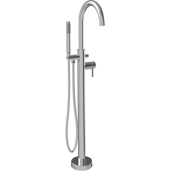 A&E Bath Milan Freestanding Faucet Round Spout