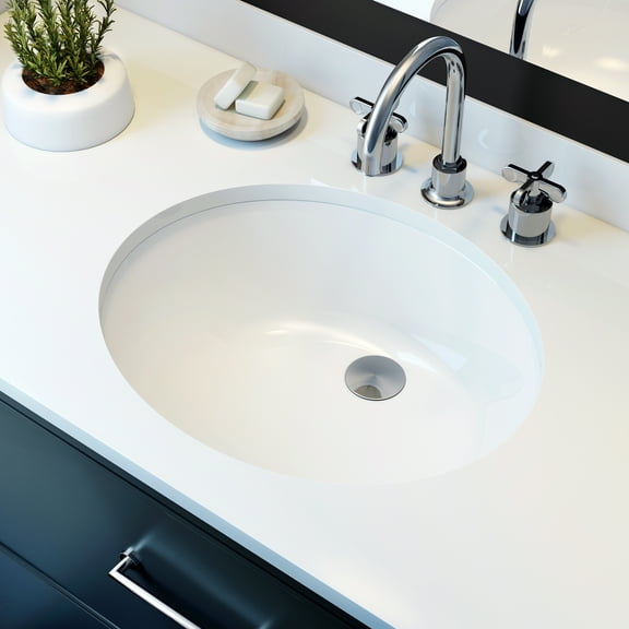 A&E Bath Sulu Undermount Ceramic Basin Sink