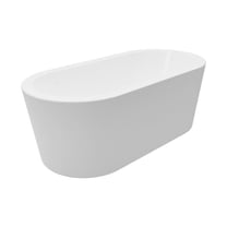 A&E Bath & Shower BT-887-NF 71 in. Una-No Faucet Freestanding Bathtub