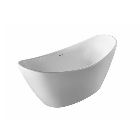 A&E Bath and Shower Jodie 67 Freestanding Bathtub