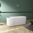 thumbnail image 1 of A&E Bath and Shower BT-7681-67 A&E Bath and Shower Narnia-67 Bathtub in White, 1 of 6