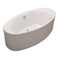 thumbnail image 1 of A&E Bath and Shower Dorval Adjustable Feet Plastic Freestanding Bathtub in White, 1 of 1