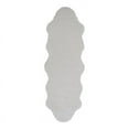 thumbnail image 1 of A&E Bath and Shower Faux Fur 72"x24" Animal Shaped Fabric Rug in Ivory, 1 of 4