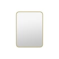 thumbnail image 1 of A&E Bath and Shower MF-803040-G A&E Bath and Shower Waterloo-G Mirror in gold, 1 of 5