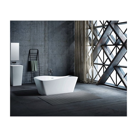 A&E Bath and Shower Contemporary Freestanding Bathtub BT-3033-NF