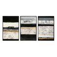 thumbnail image 1 of A&E Bath and Shower Omit 24x36 Fabric Hand Painted Landscape in Gray (Set of 3), 1 of 5