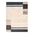 thumbnail image 1 of A&E Bath and Shower Taber 122"x94" Transitional Fabric Rug in Ivory/Blue, 1 of 9