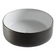 thumbnail image 1 of A&E Bath and Shower Tiny Over the Counter Ceramic Vessel Basin Sink in Black, 1 of 3