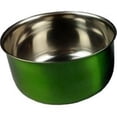 thumbnail image 1 of A & E Cage 001531 10 oz Stainless Steel Coop Cup with Bolt Hanger, Green, 1 of 4