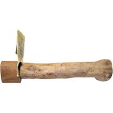 A & E Cage 001549 10 x 1.5 in. Java Wood Straight Perch - Natural