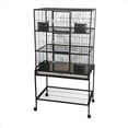 thumbnail image 1 of A&E Cage 13221-SA Black 3 Level Animal Cage With Removable Base, 1 of 2